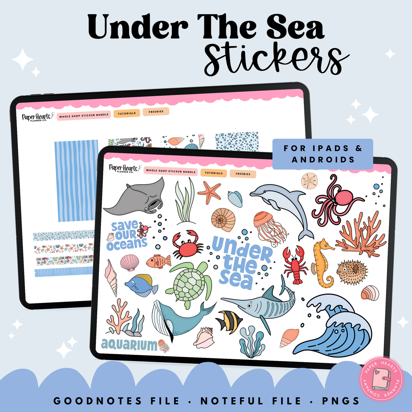 Under The Sea Stickers