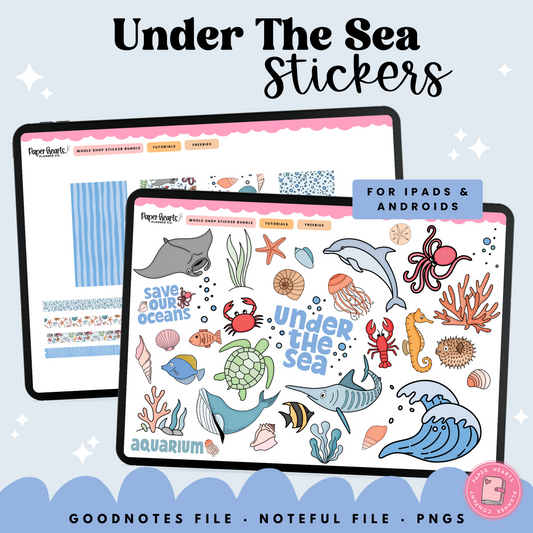 Under The Sea Stickers
