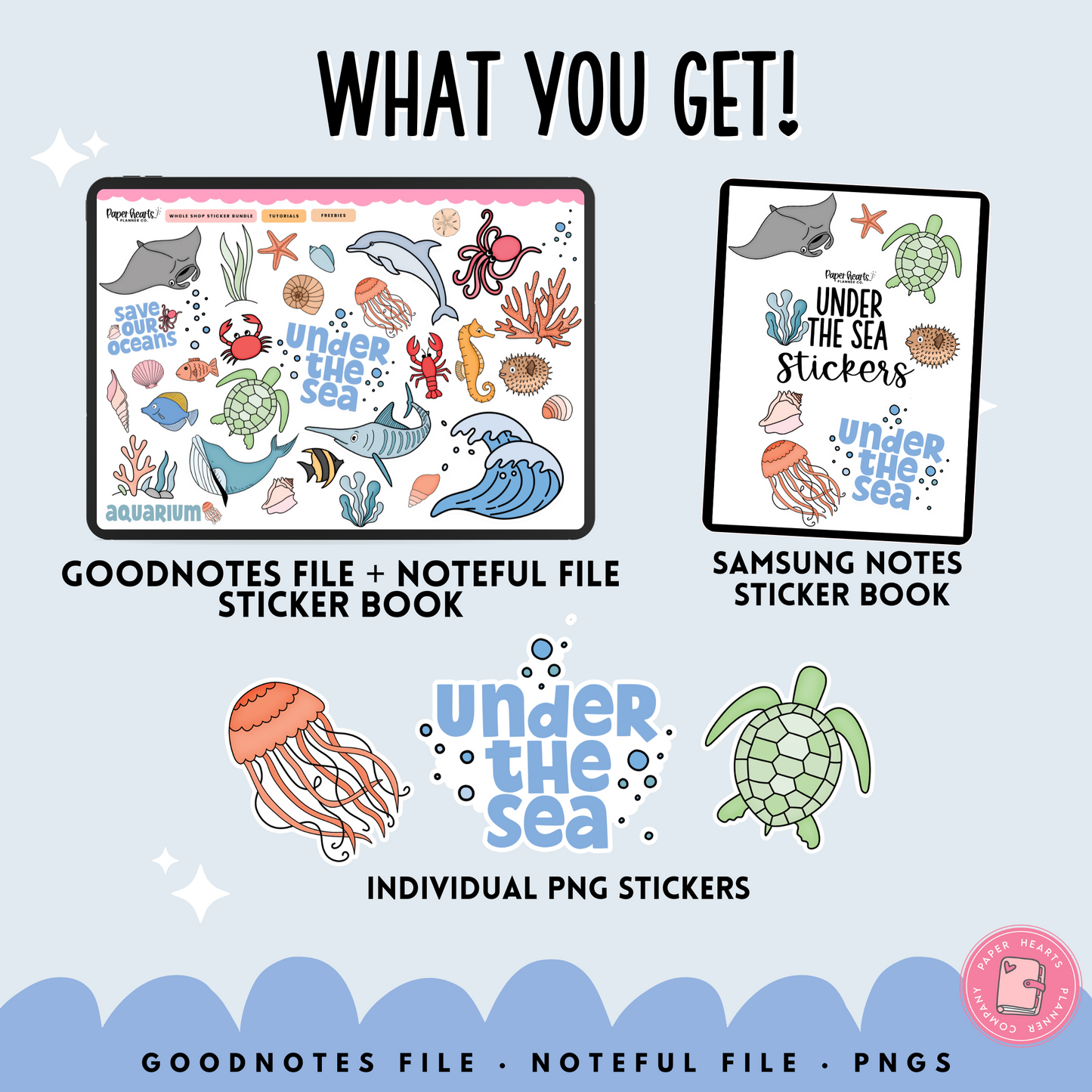 Under The Sea Stickers