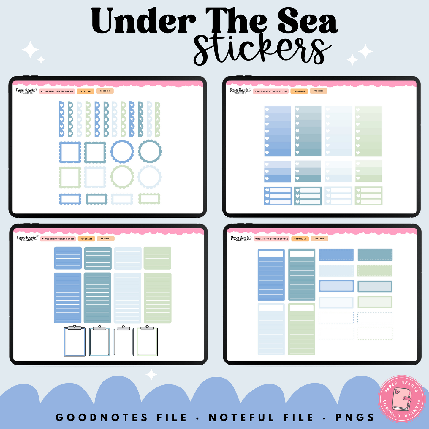 Under The Sea Stickers