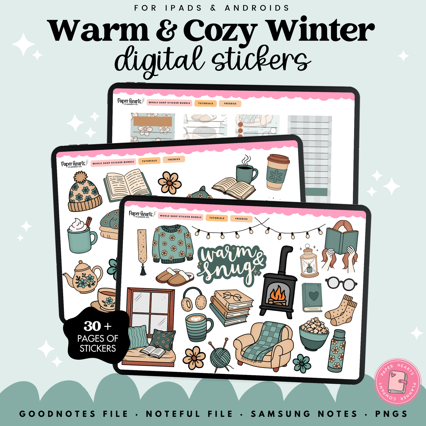 Warm & Cozy Winter Stickers