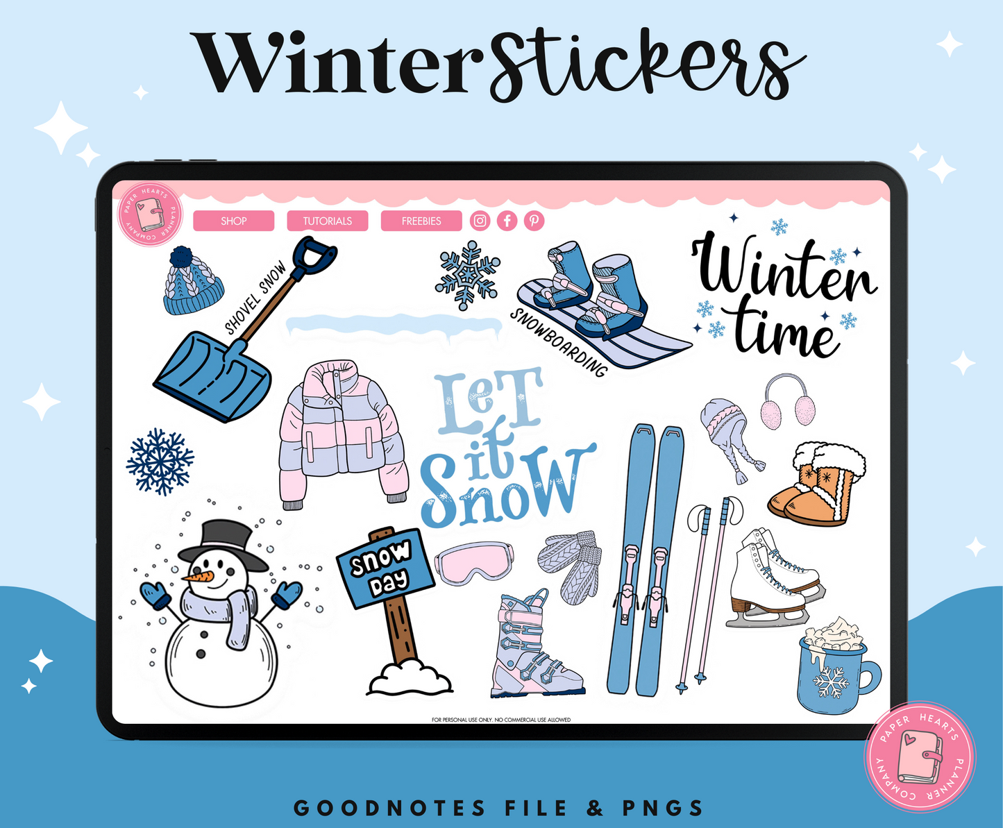 Winter Stickers