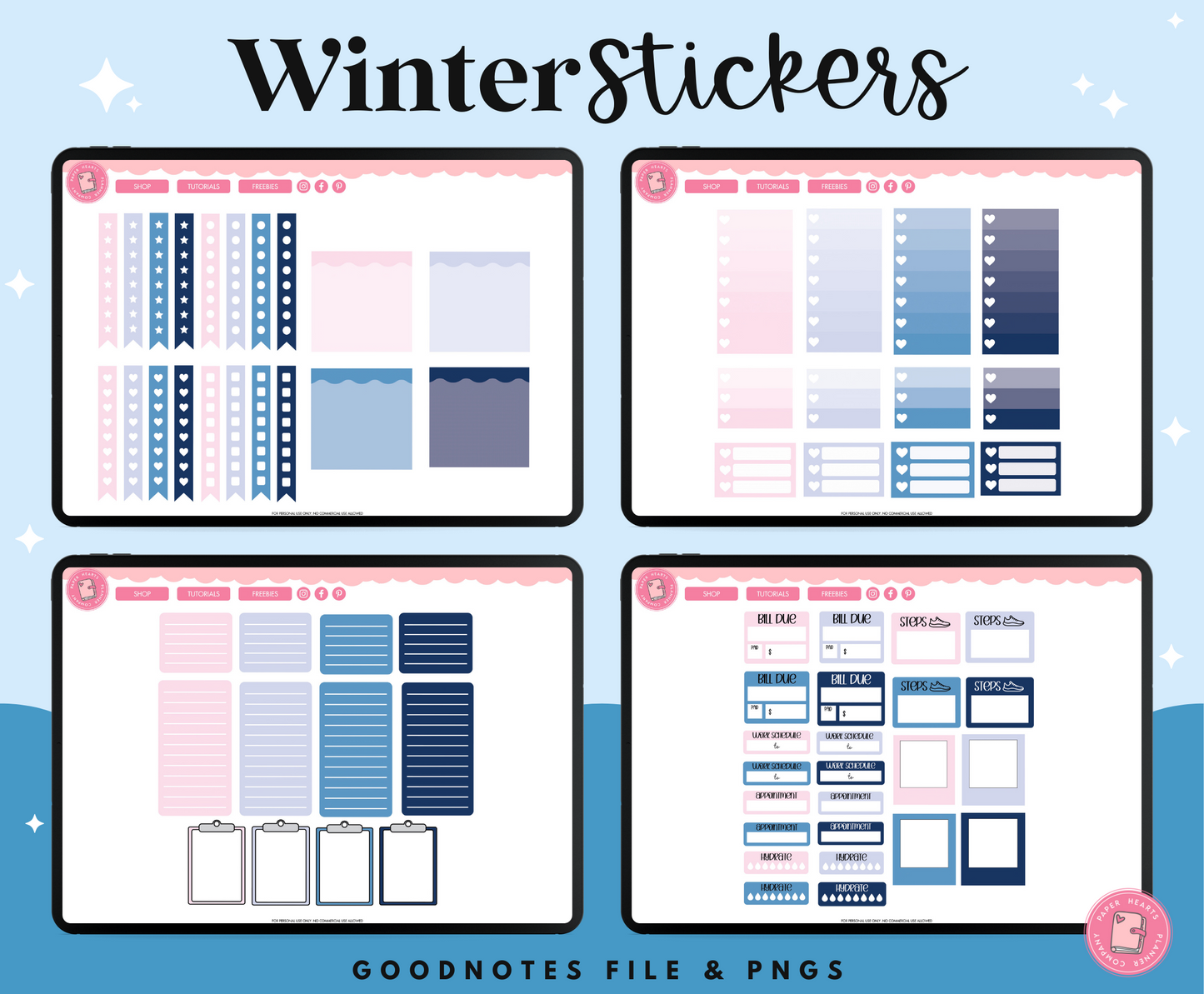 Winter Stickers