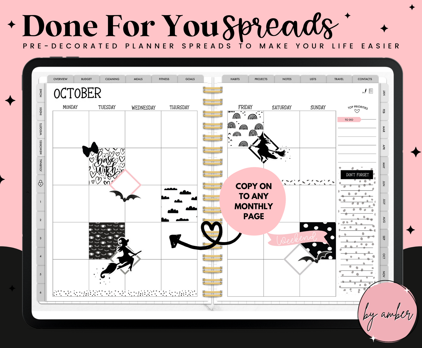 Witchy Monthly Done For You Spread