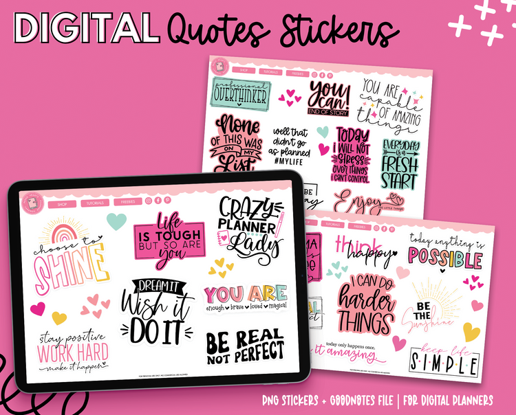 Fun Quotes Stickers