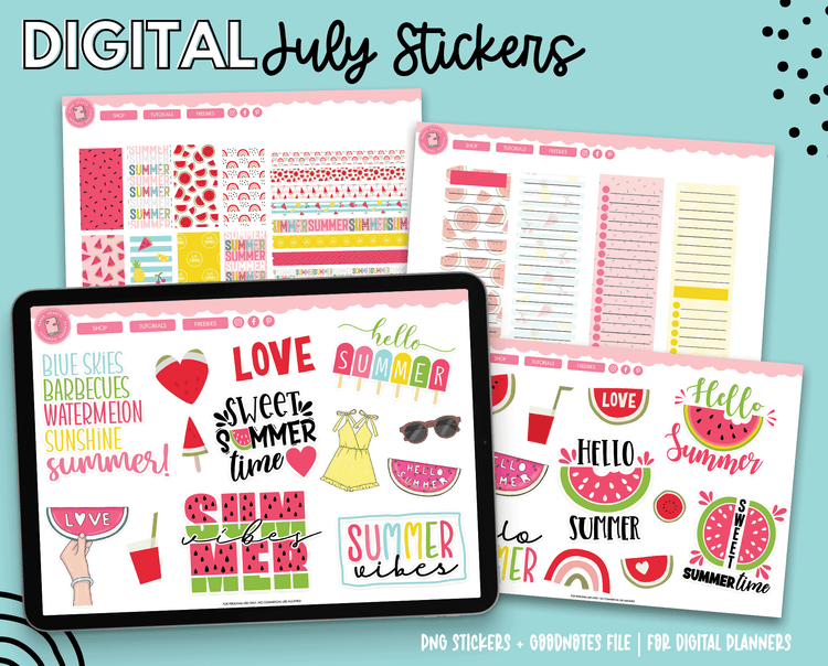 July Stickers