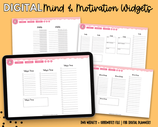 Mind & Motivation Widgets