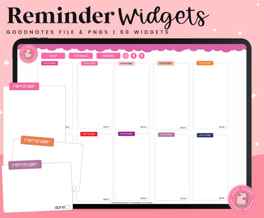 Reminder Widgets