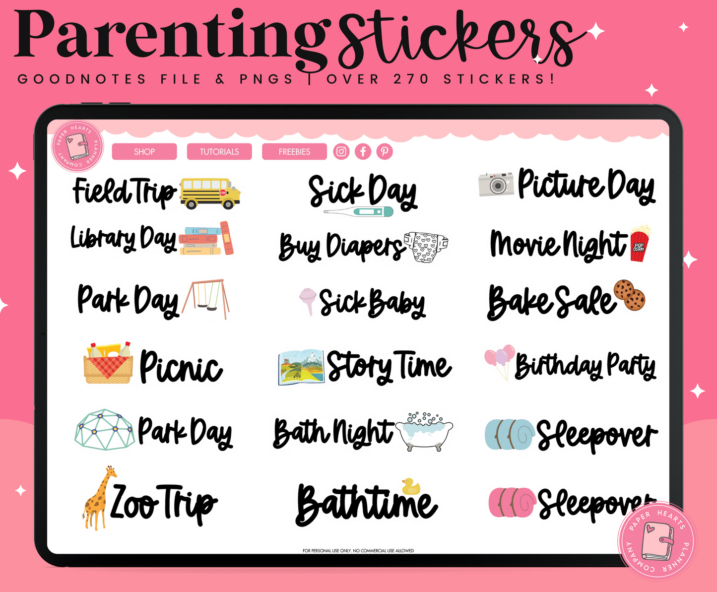 Parenting Stickers