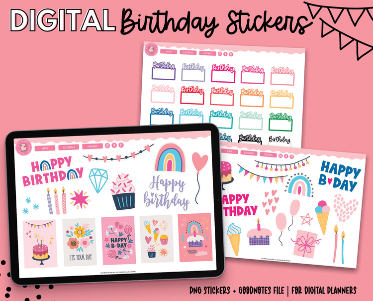 Birthday Stickers