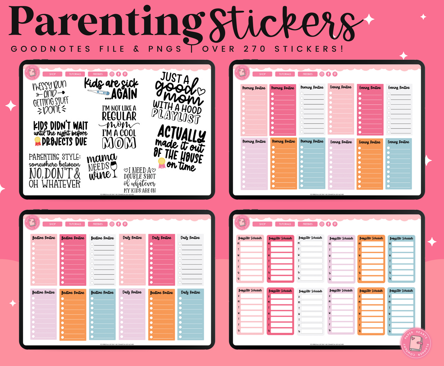 Parenting Stickers