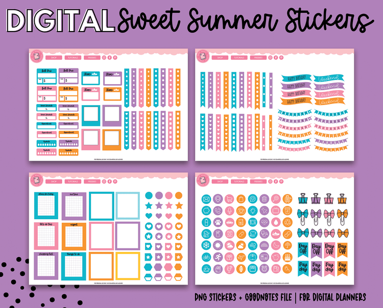Sweet Summer Stickers
