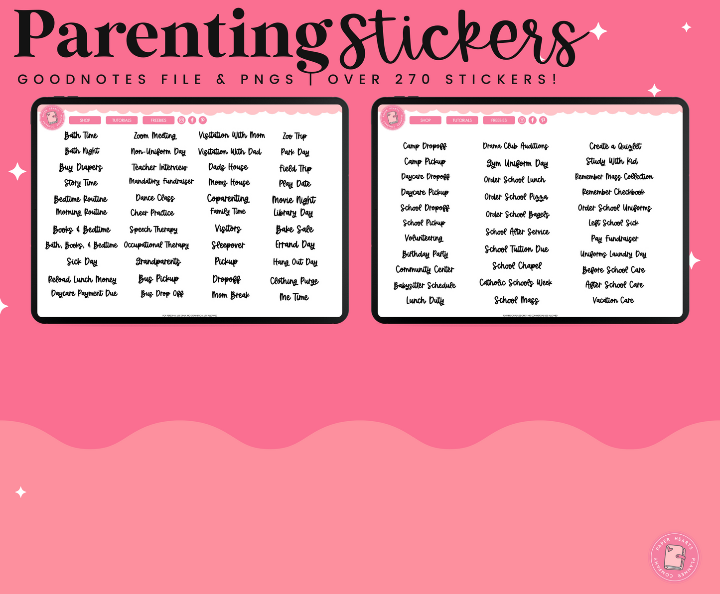 Parenting Stickers