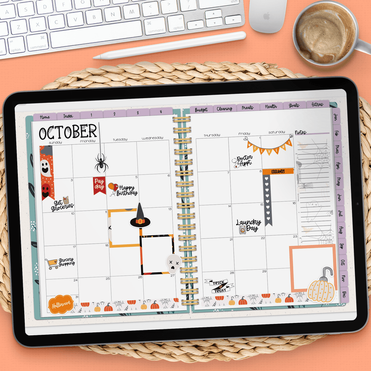 October Sticker Kit