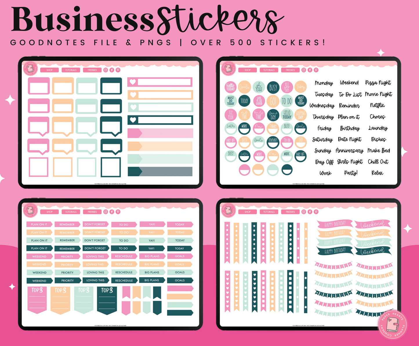 Business Digital Stickers