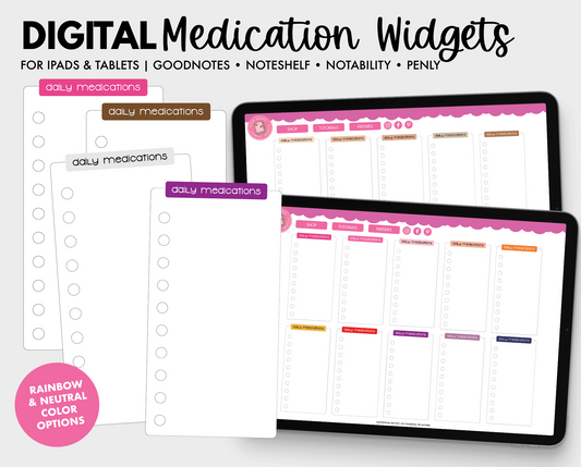 Daily Medication Widgets