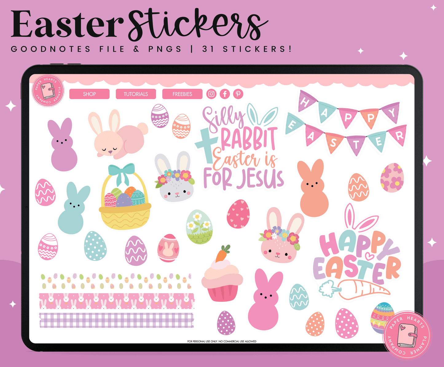 Easter Stickers