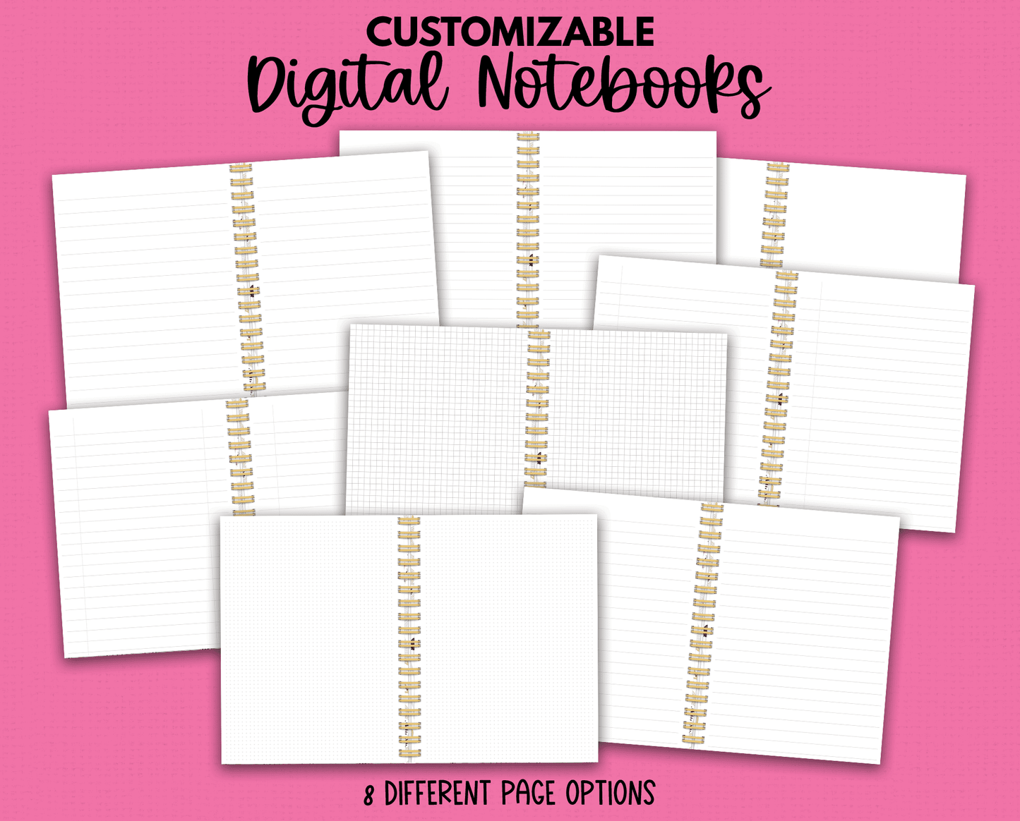 Fun Flowers Notebook