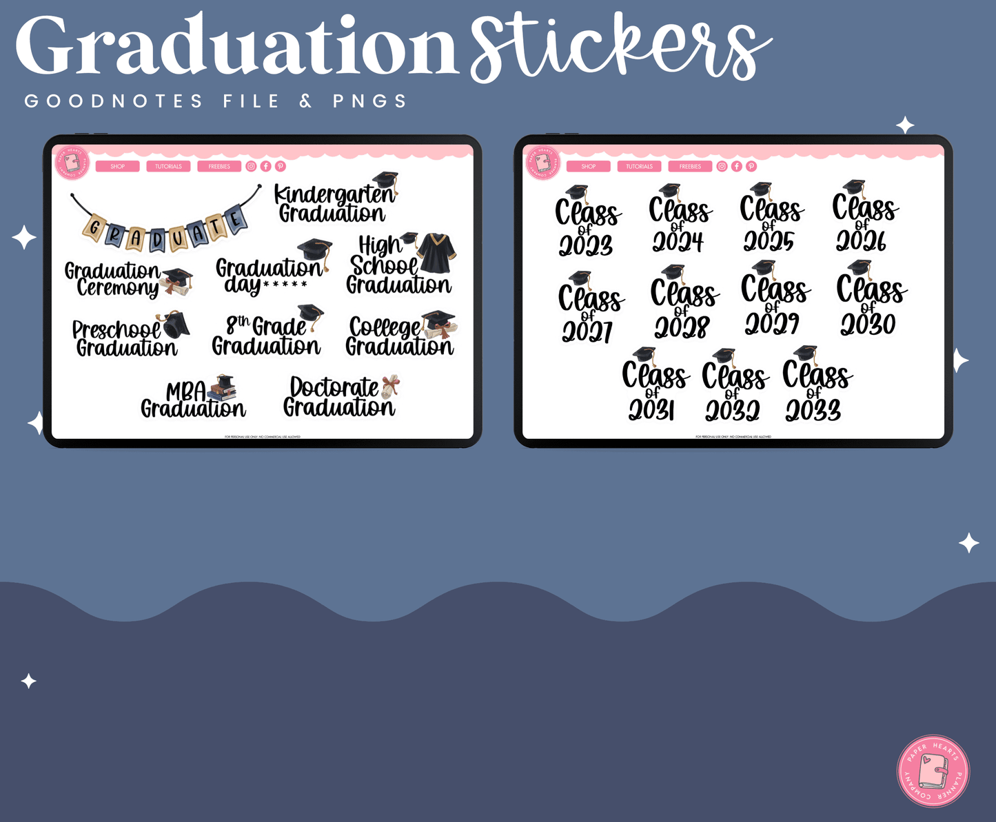 Graduation Stickers
