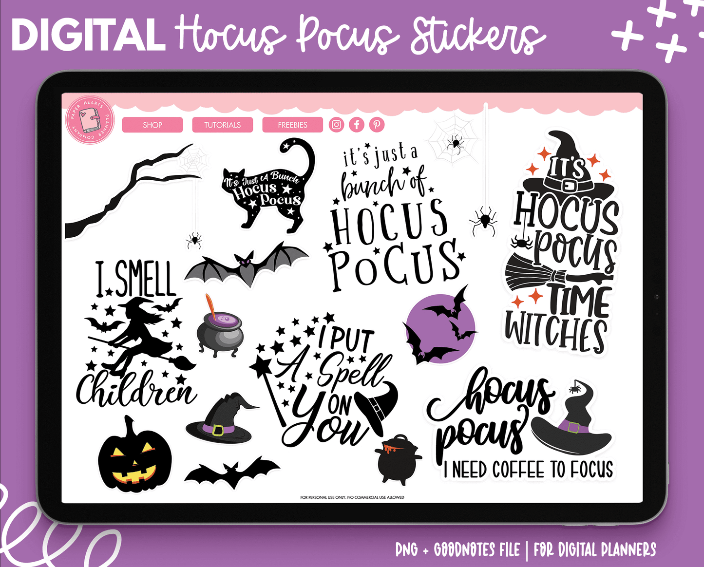 Hocus Pocus Stickers