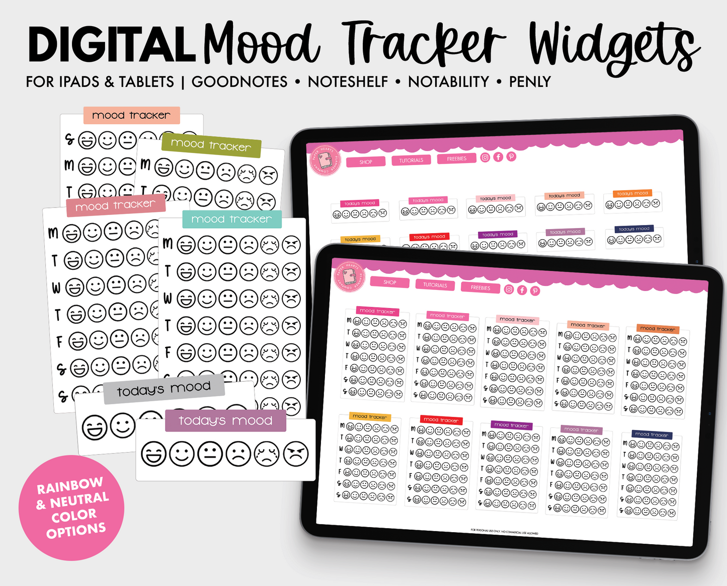 Mood Tracker Widgets