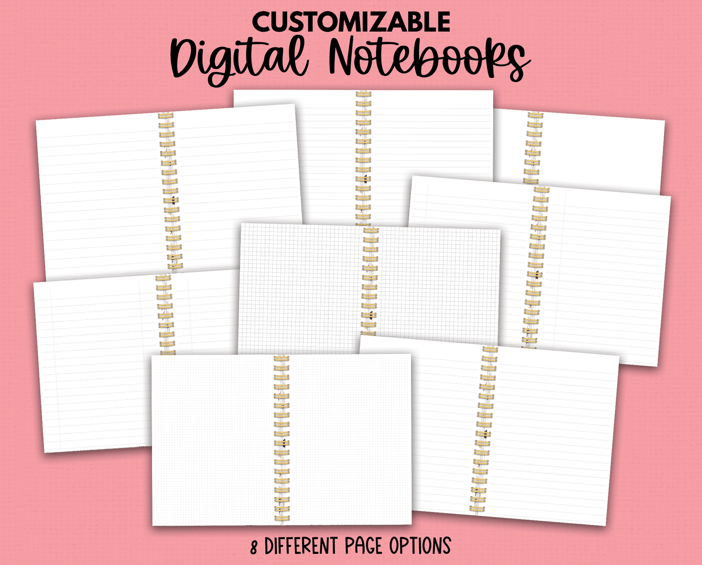 Rainbow Stripes Notebook