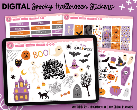 Spooky Halloween Stickers