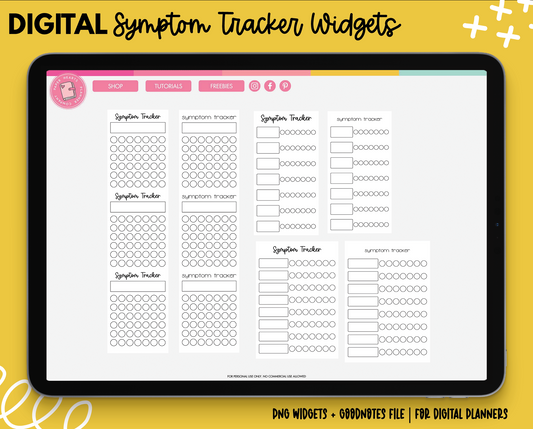 Symptom Tracker Widgets