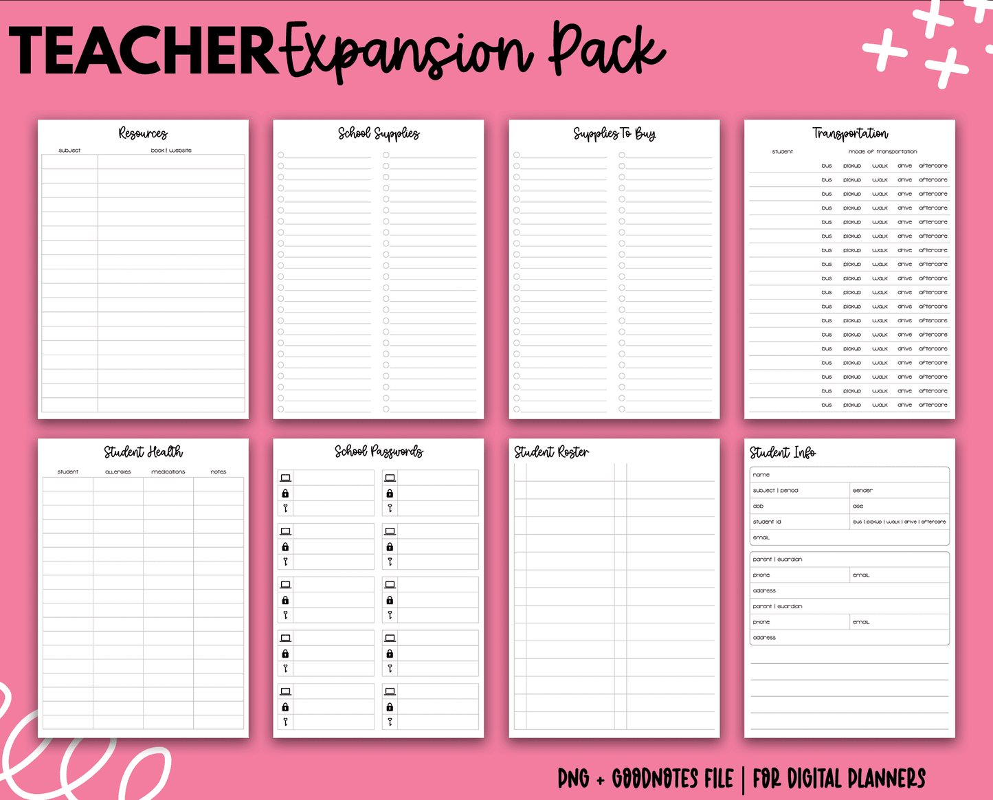 Teacher Expansion Pack