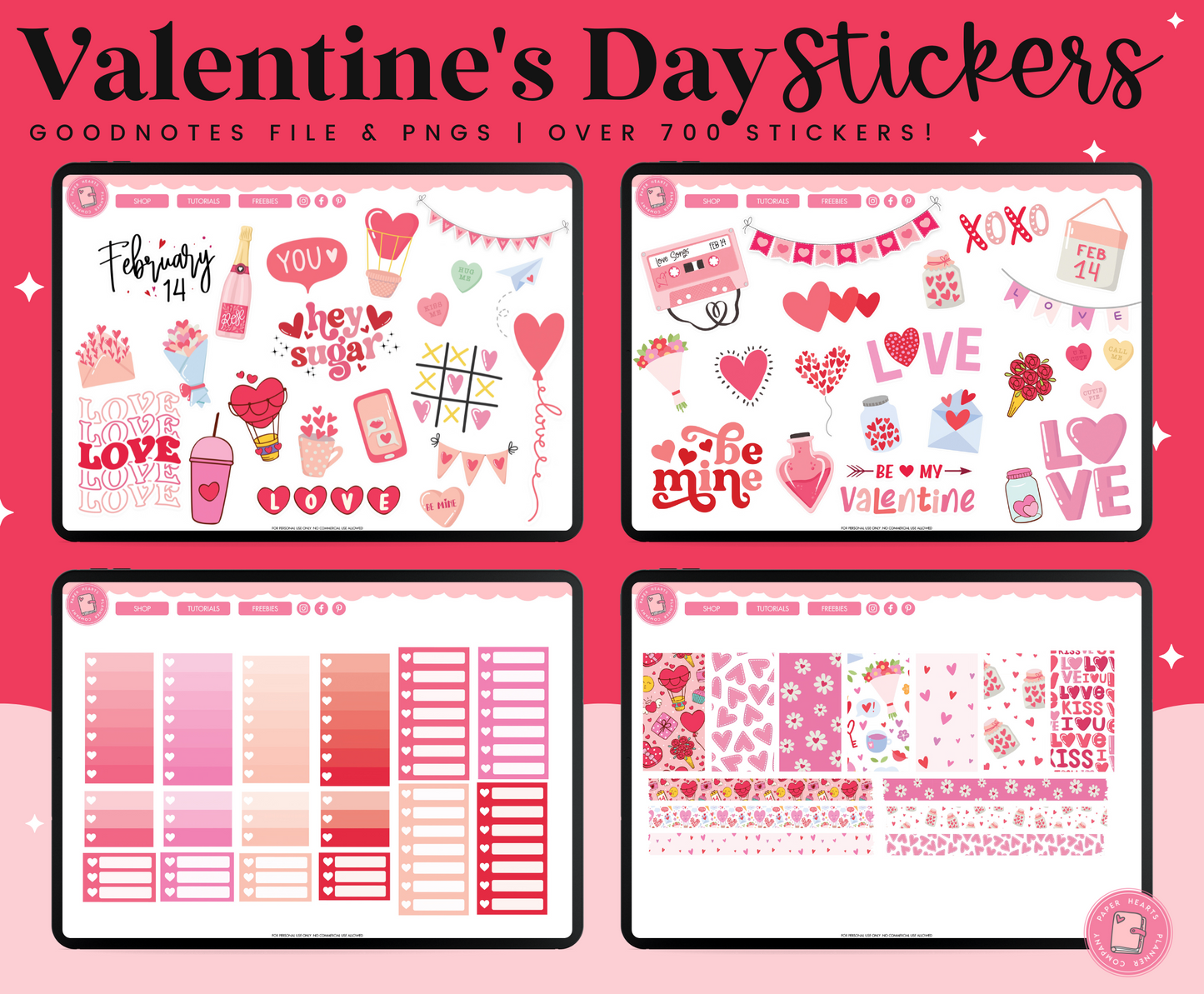 Valentine's Day Stickers