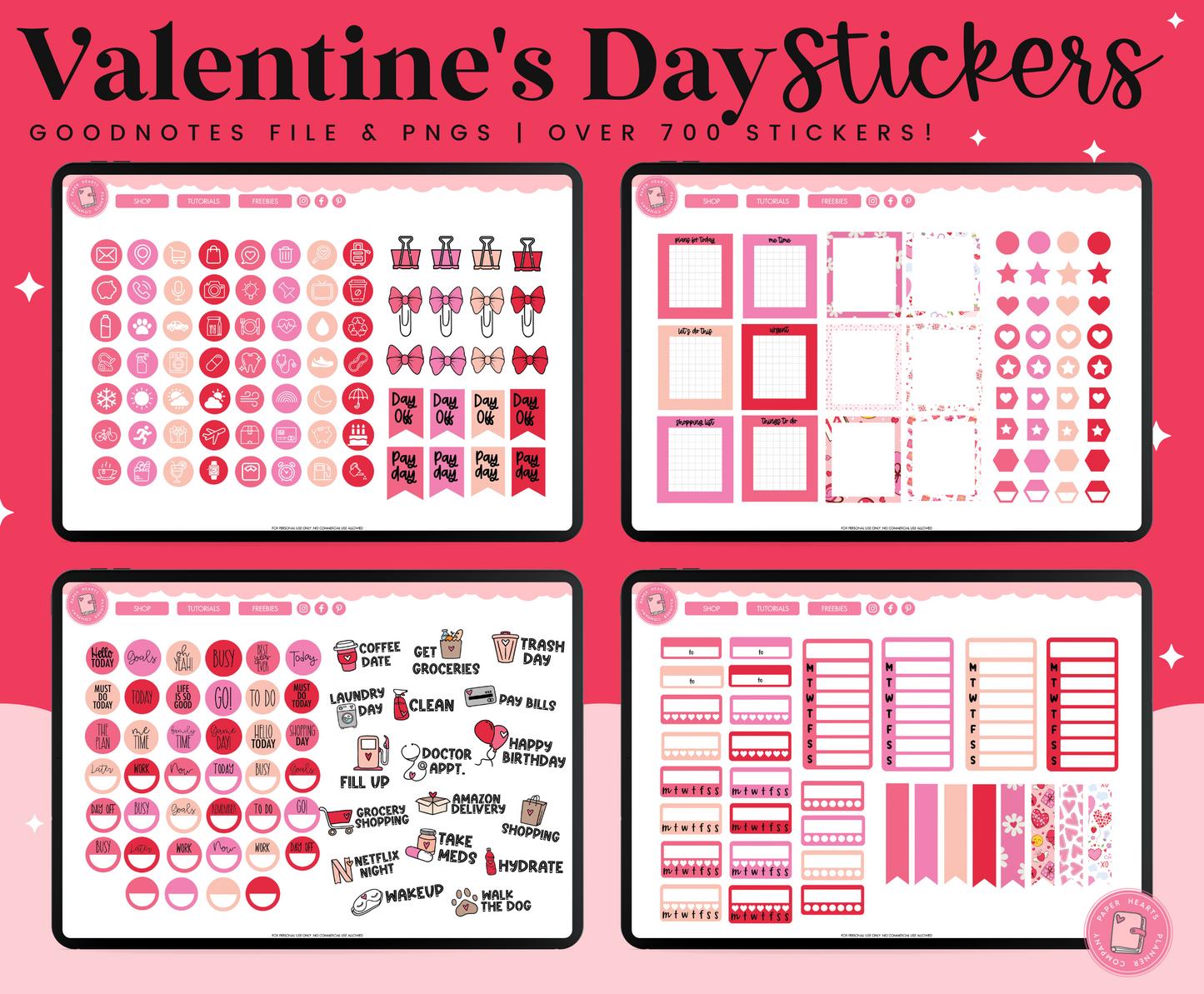 Valentine's Day Stickers