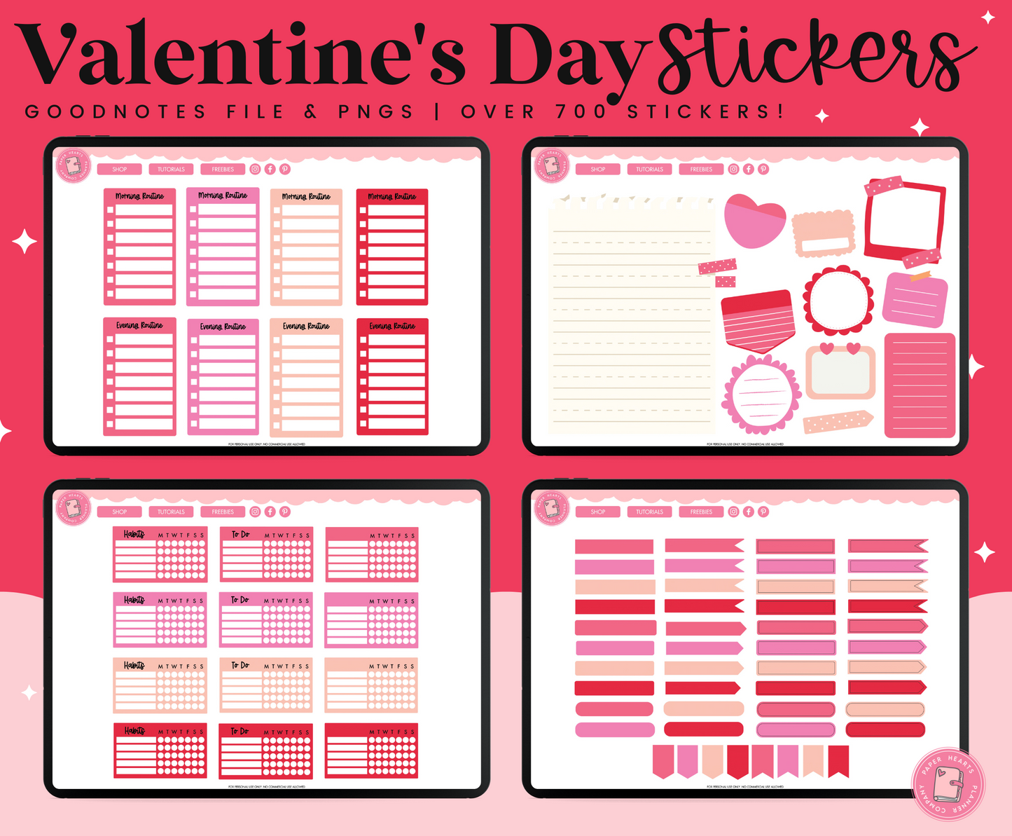 Valentine's Day Stickers