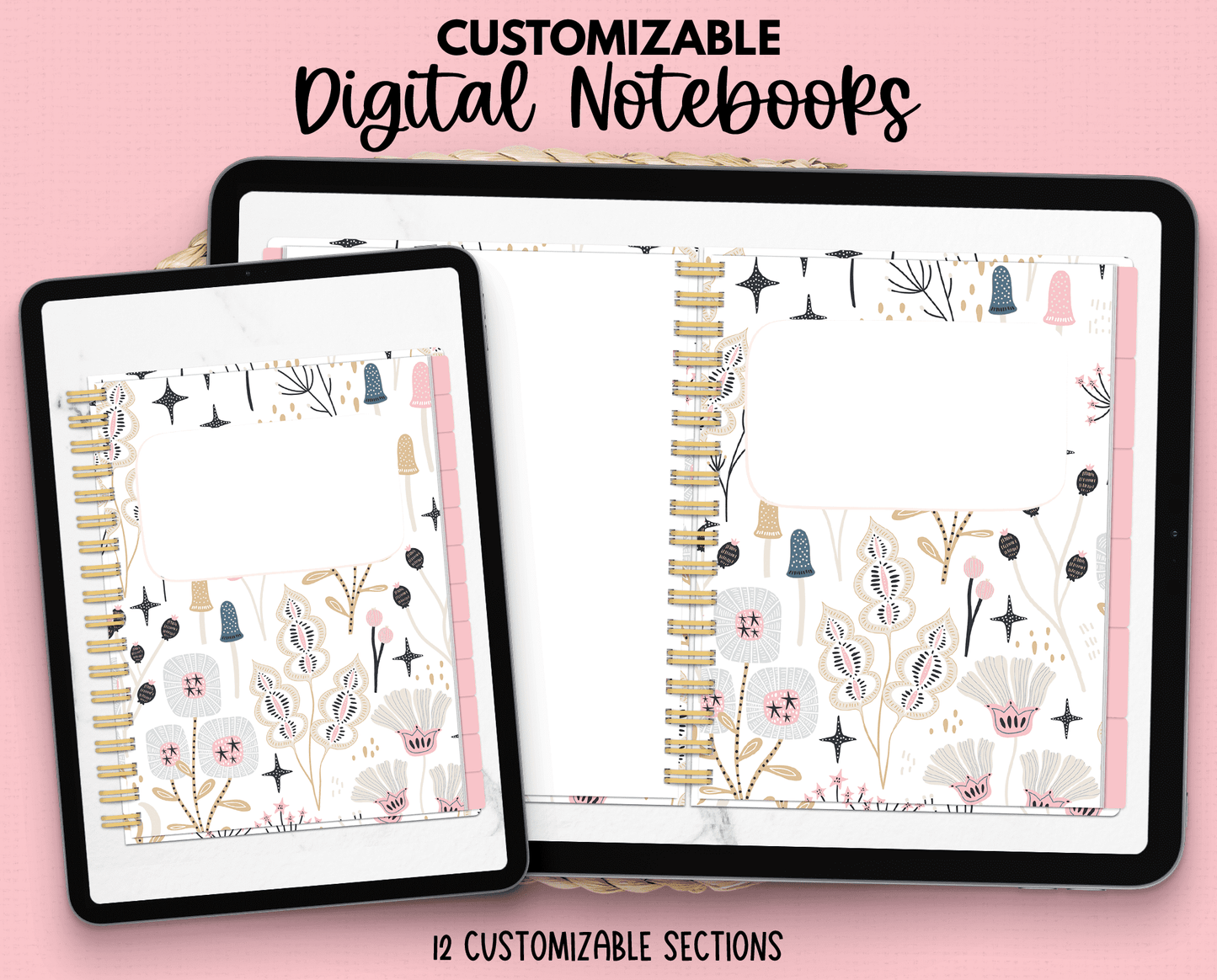Whimsical Blooms Notebook