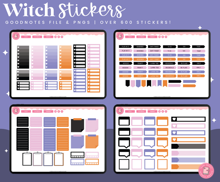 Witch Stickers