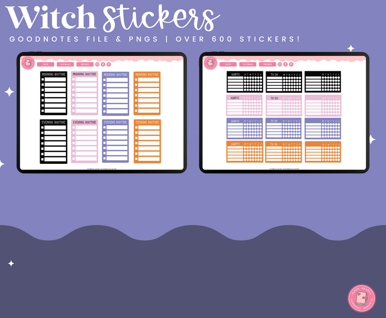 Witch Stickers