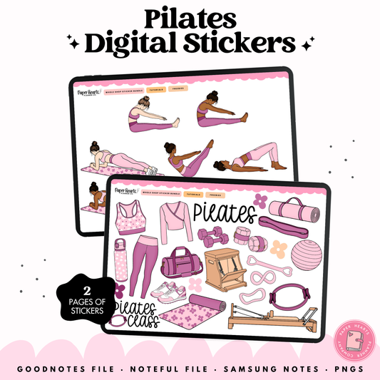 Pilates Stickers