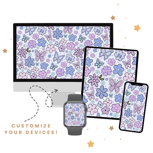 Floral Butterflies Wallpapers