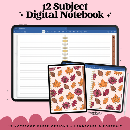 All Things Fall Notebook