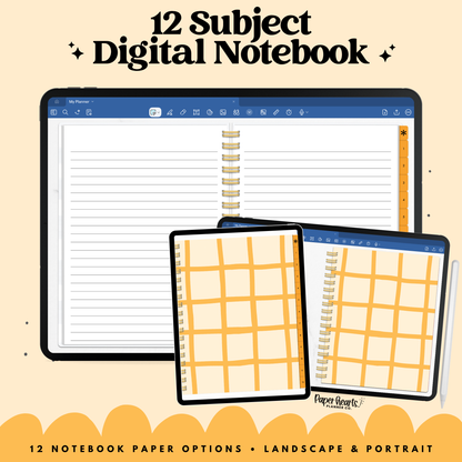 September Sunflowers Notebook