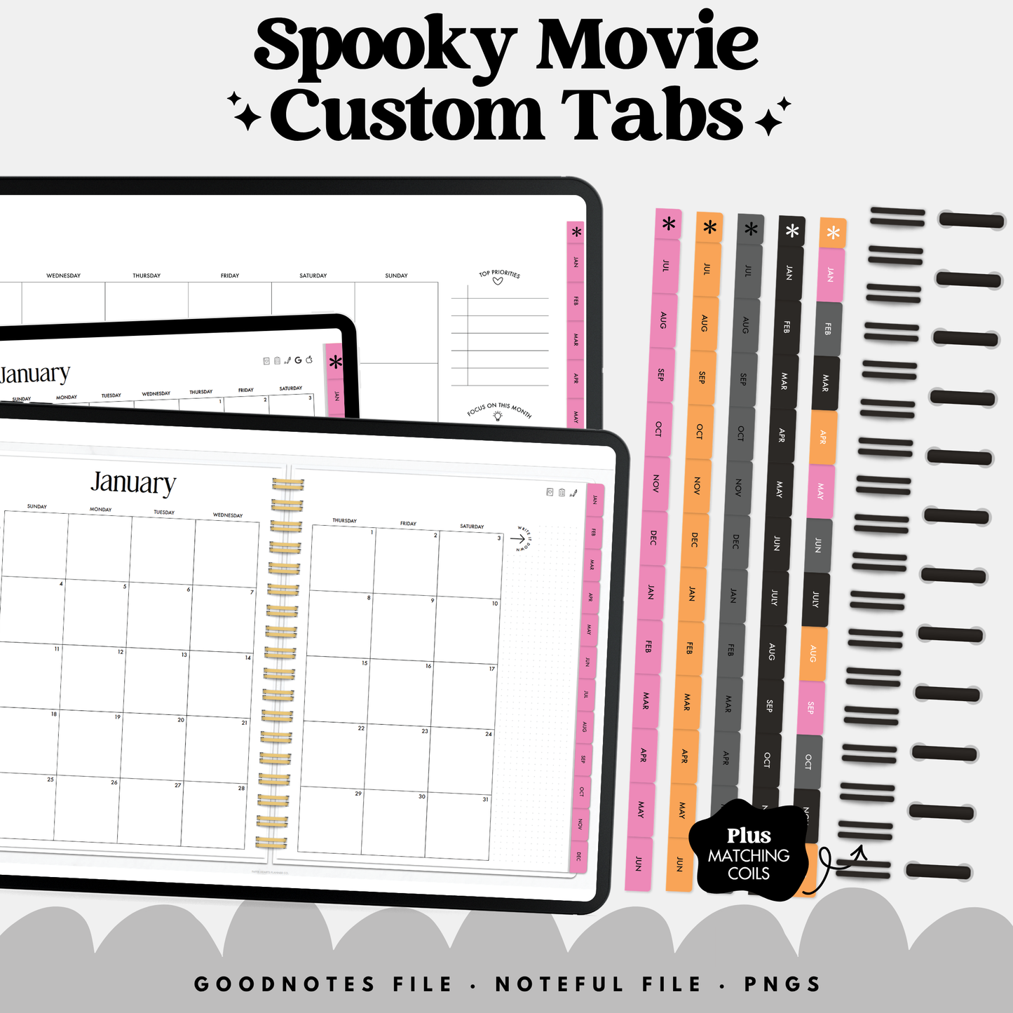 Spooky Movie Tabs