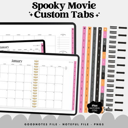 Spooky Movie Tabs