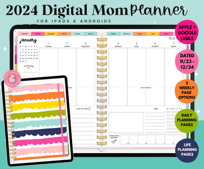 2024 Mom Digital Planner