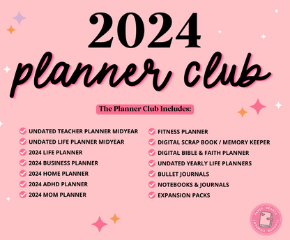 Paper Hearts Planner Club Upgrade