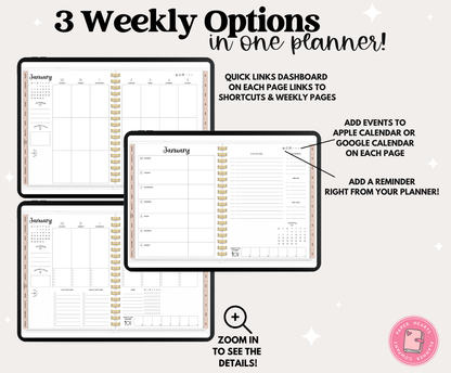 2025 Neutral ADHD Planner