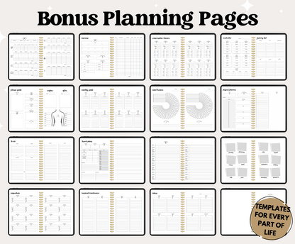 2025 Neutral ADHD Planner