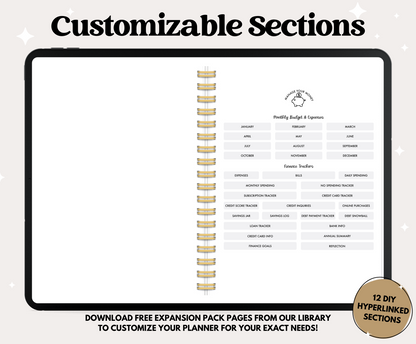 2025 Neutral ADHD Planner