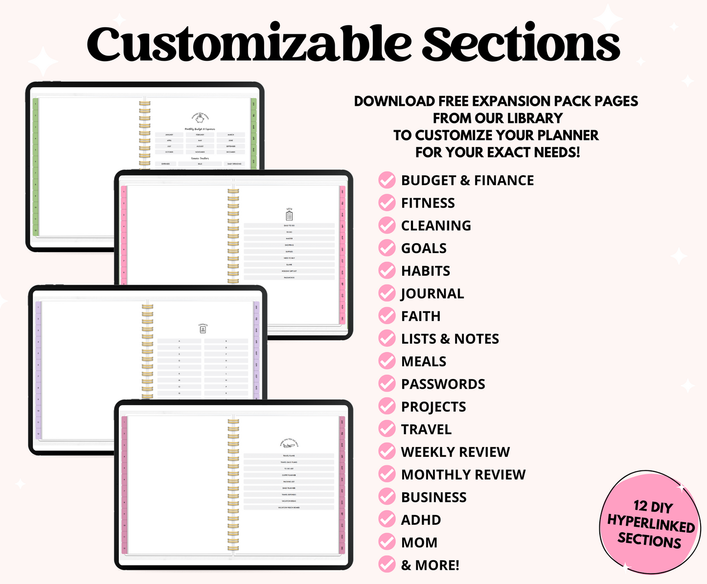 2025 Seasonal ADHD Planner