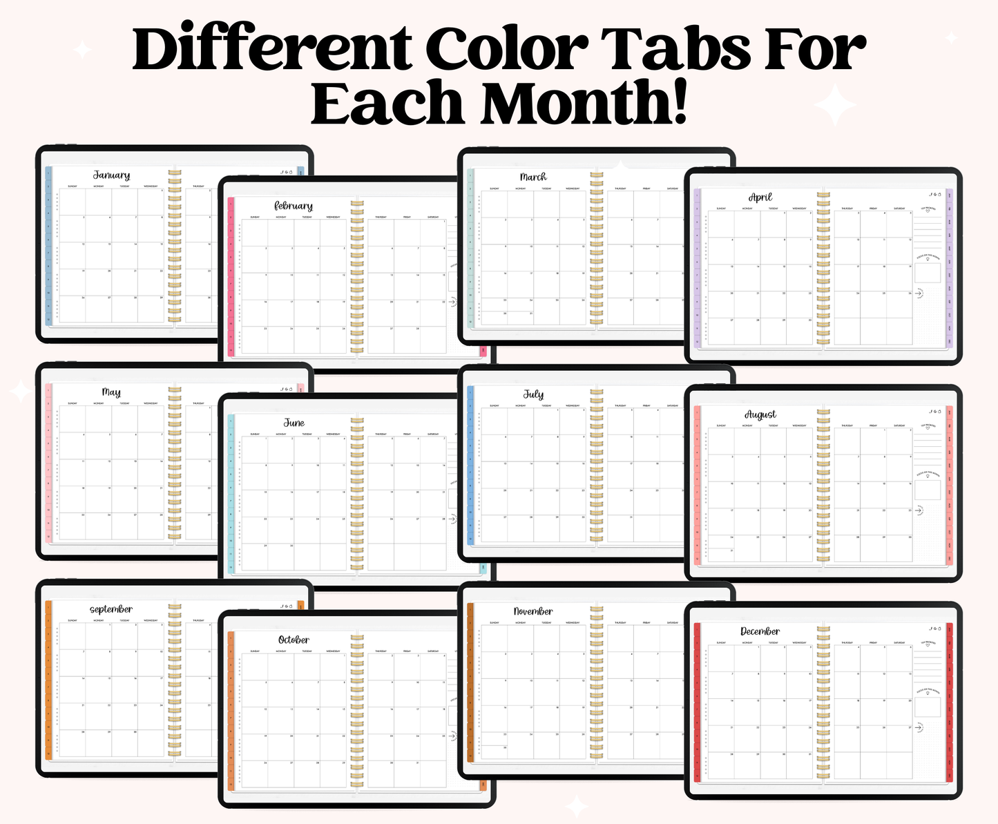 2025 Seasonal ADHD Planner