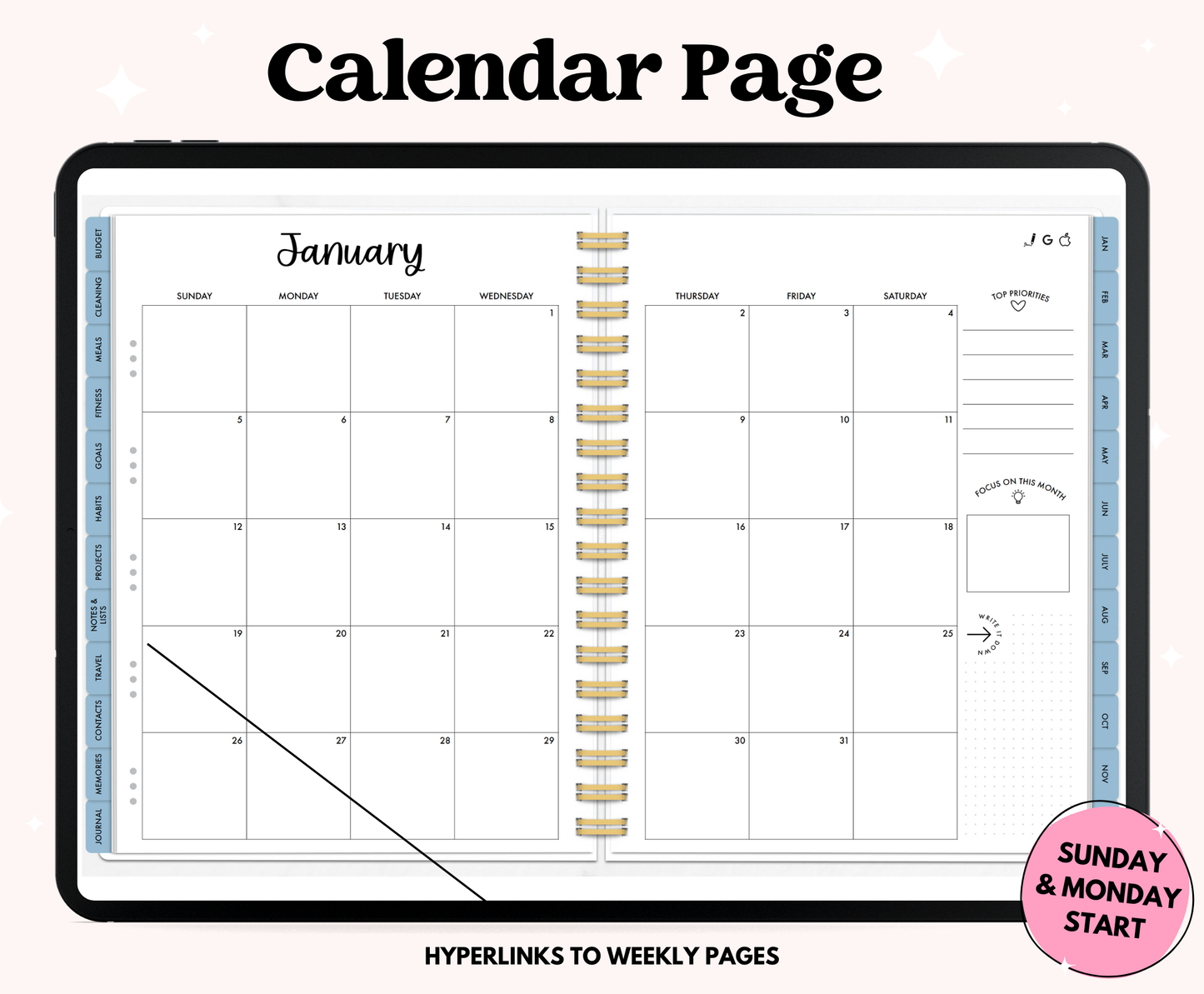 2025 Seasonal ADHD Planner