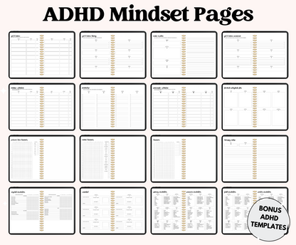 2025 Seasonal ADHD Planner